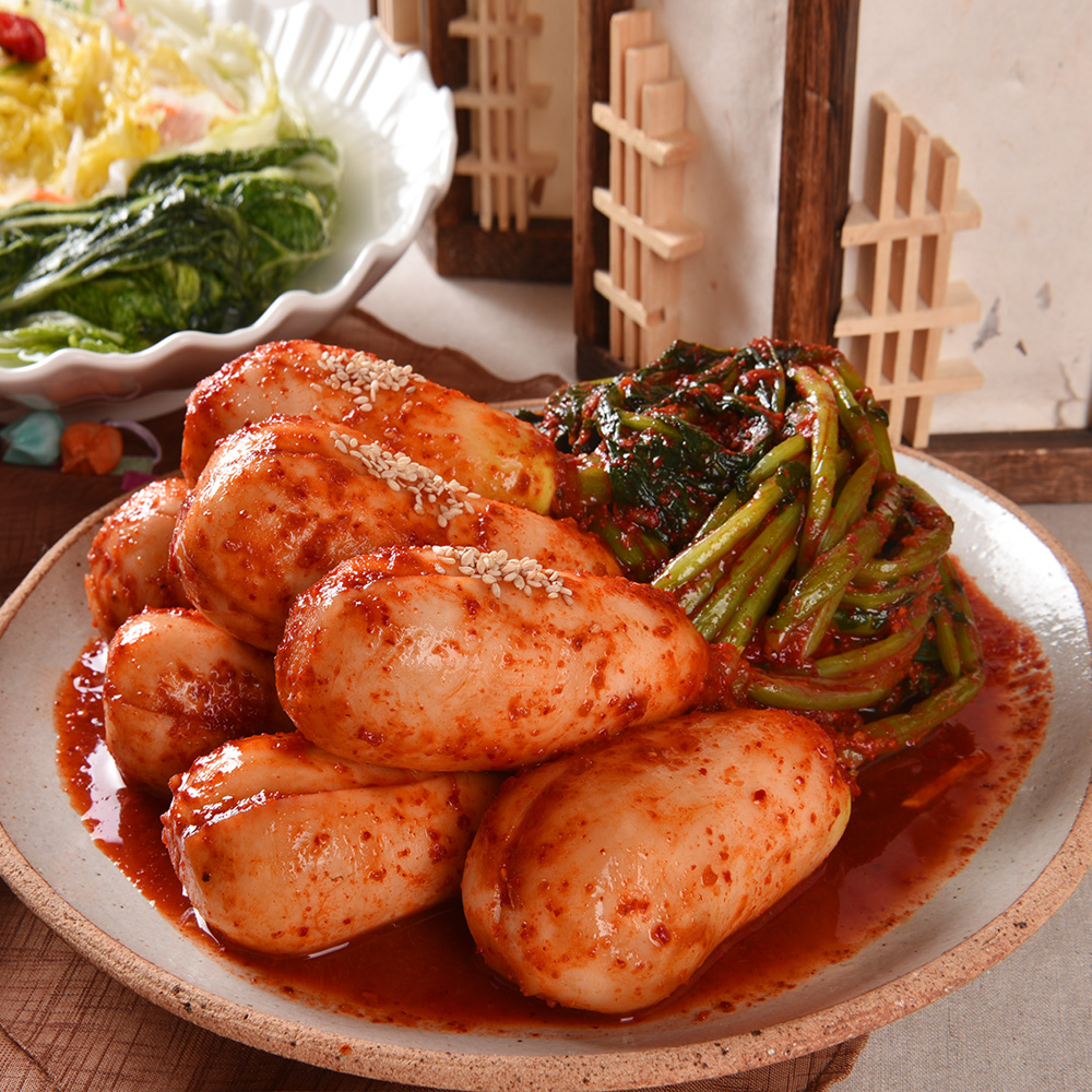 집에서먹자 100% 국산 전라도 총각 알타리 무 김치