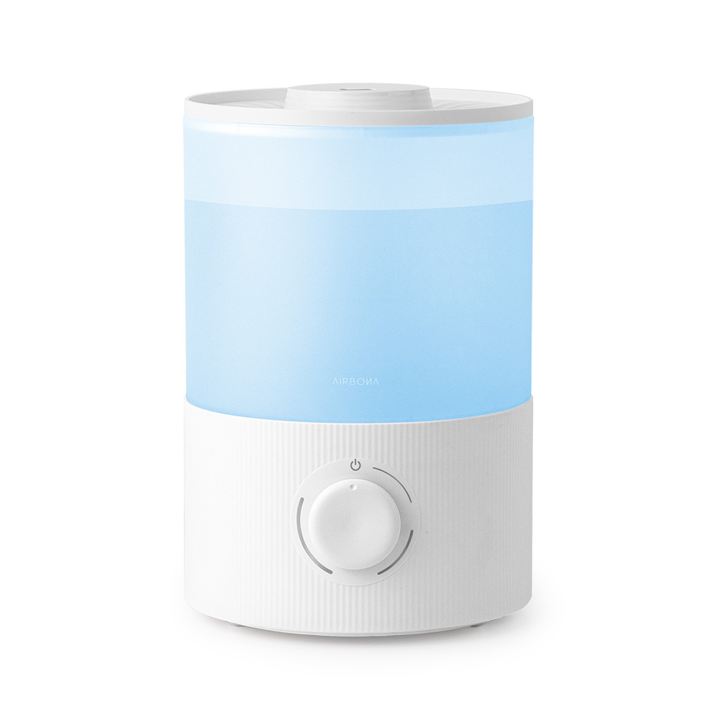 에어보나 대용량 통세척 간편 분리세척 상부급수 무드등 초음파식 가습기 3.5L