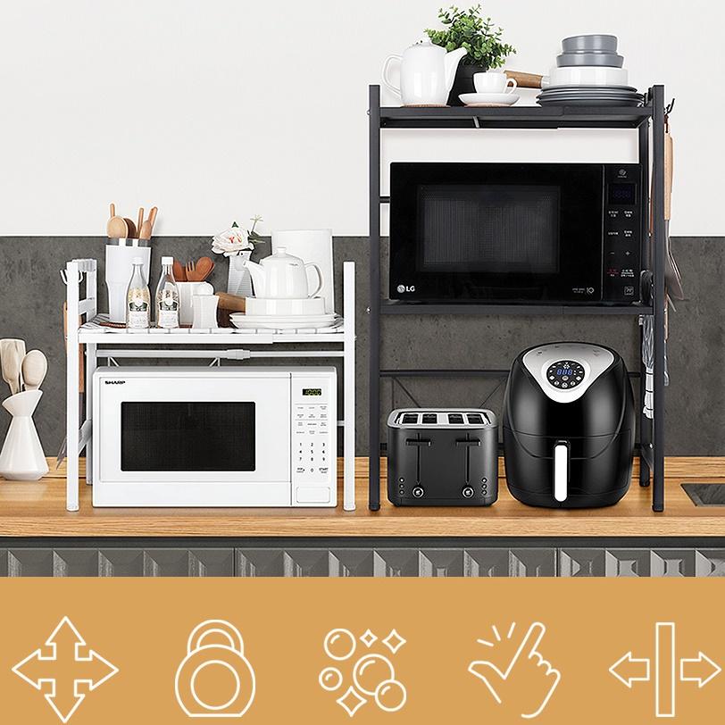 조절 2단렌지대 밥통선반다이 렌즈다이 수납