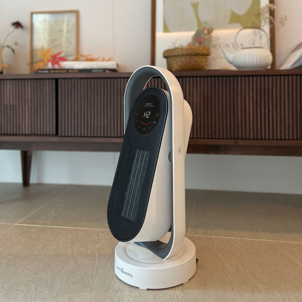 [한파대비 깜짝할인] 스미스앤스미시 온풍기 스윙베베 터치프로 히터 SMC-24 온풍히터 디지털