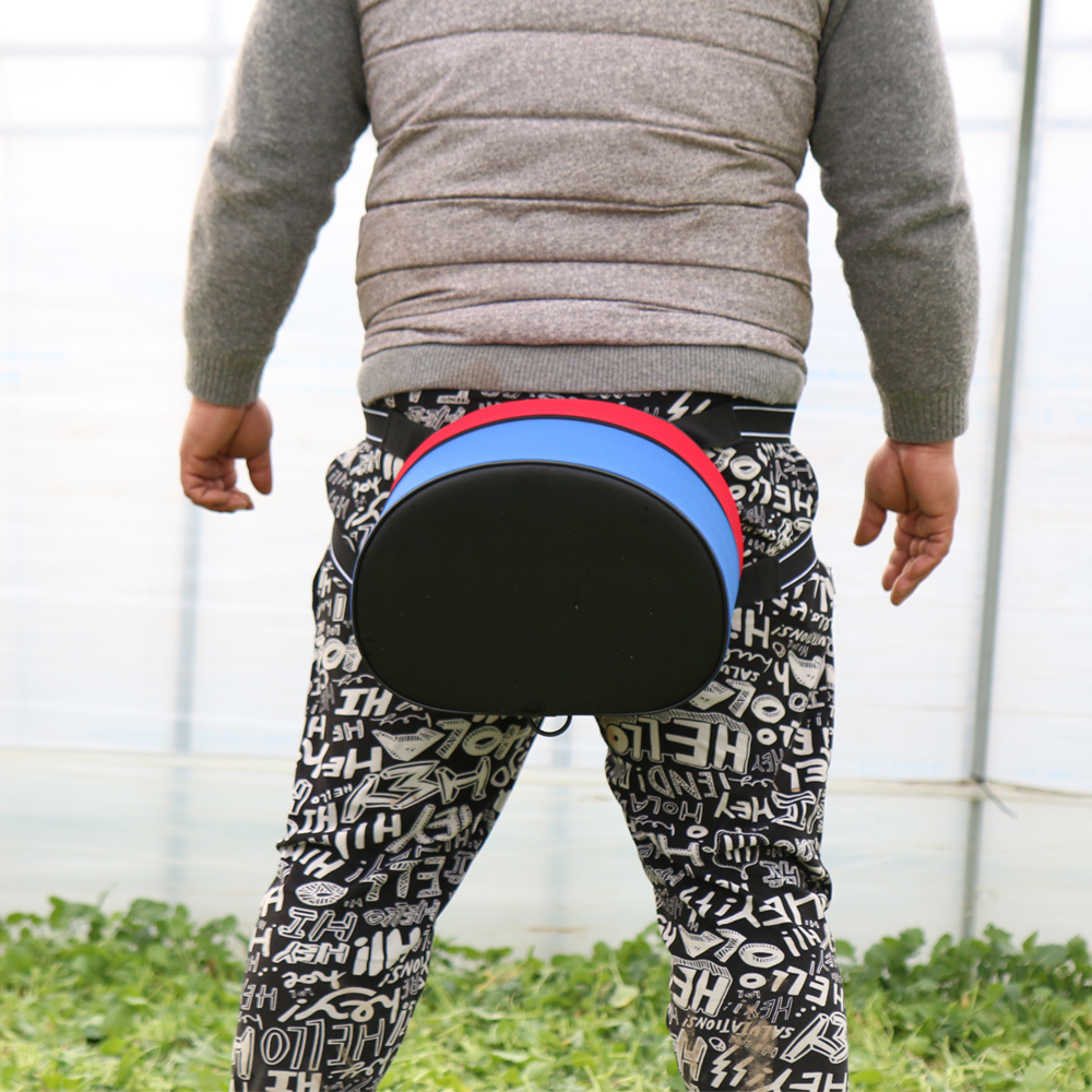 쪼그리 농사용 작업방석 농업용 밭일의자 김장의자 타원형 소 제품 이미지