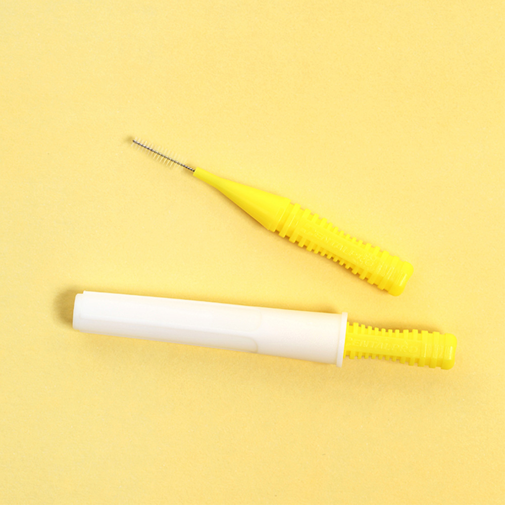 덴탈프로 치간 칫솔 아기 유아 어린이 휴대용 대용량 교정용 교정 어금니 일회용 치실 10p