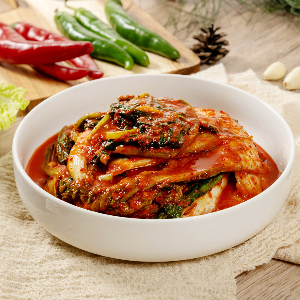 햇채원 김치 국산 얼갈이 열무김치 2kg 25년전통 광주김치명가 - 상품 이미지