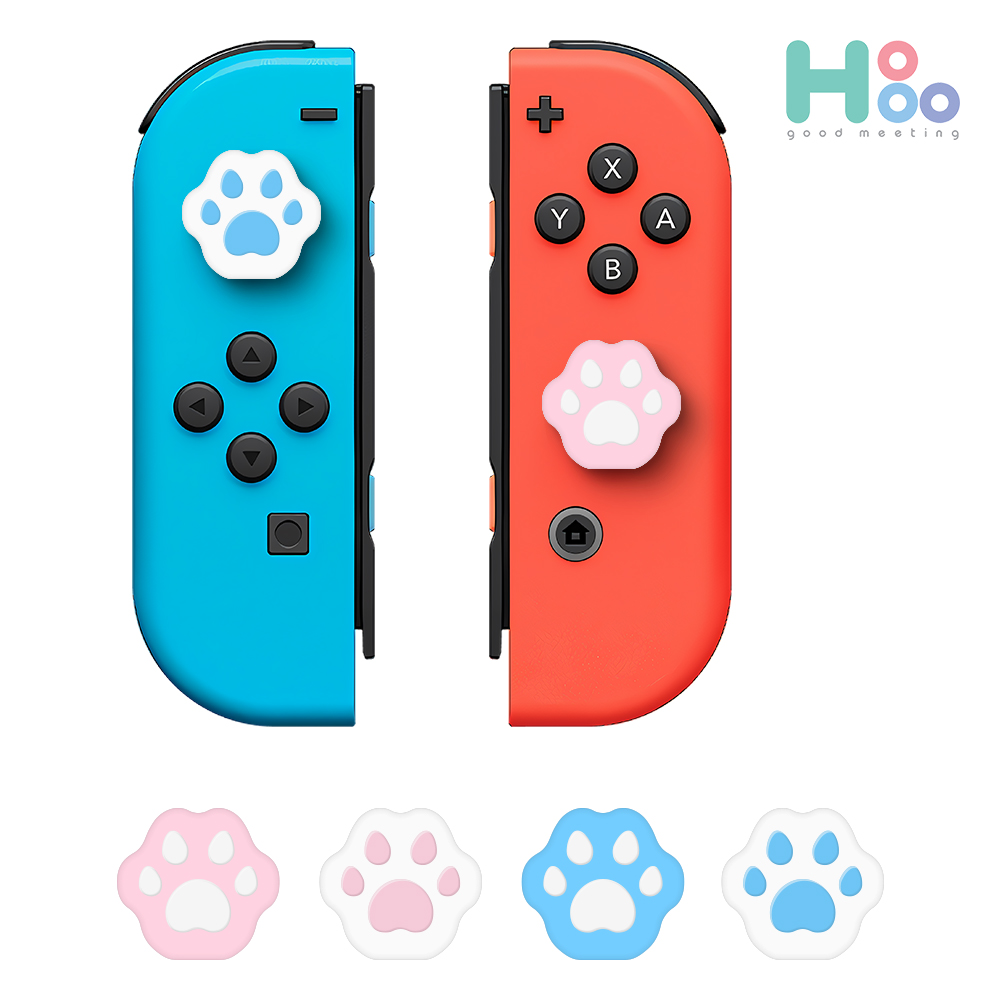 닌텐도스위치 조이콘 충전 그립 거치대 조이스틱커버 버튼캡 뚱냥 - 상품 이미지