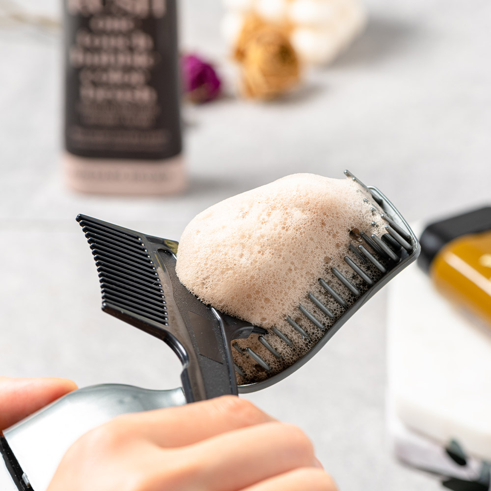 1+1 비비러쉬 세치 염색약 새치 거품 부분 남성