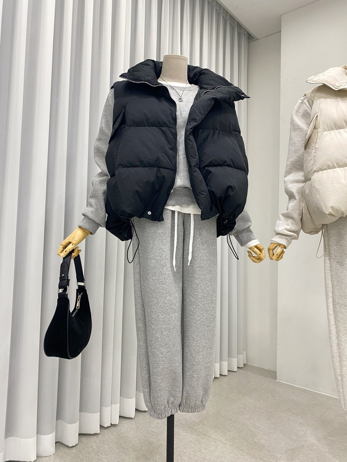 4color 팡파레 웰론 오버핏 여성 패딩조끼 상세 이미지 29