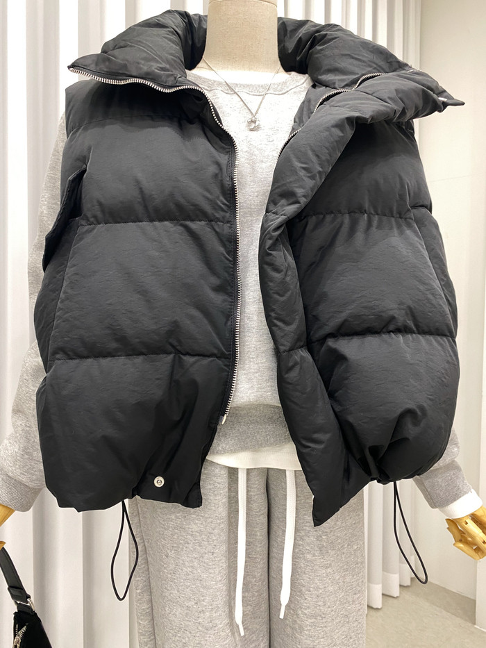 4color 팡파레 웰론 오버핏 여성 패딩조끼 상세 이미지 31
