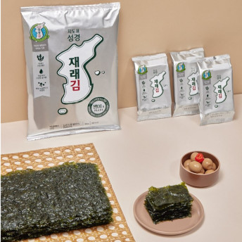[성경김본사] 지도표 잘라먹는 재래 전장김 30g, 8개 - 상세 이미지 3