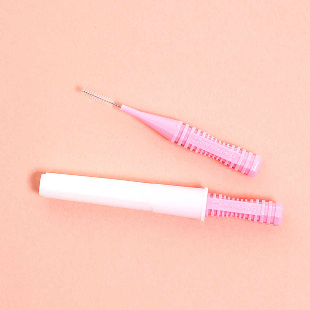 덴탈프로 치간 칫솔 아기 유아 어린이 휴대용 대용량 교정용 교정 어금니 일회용 치실 10p