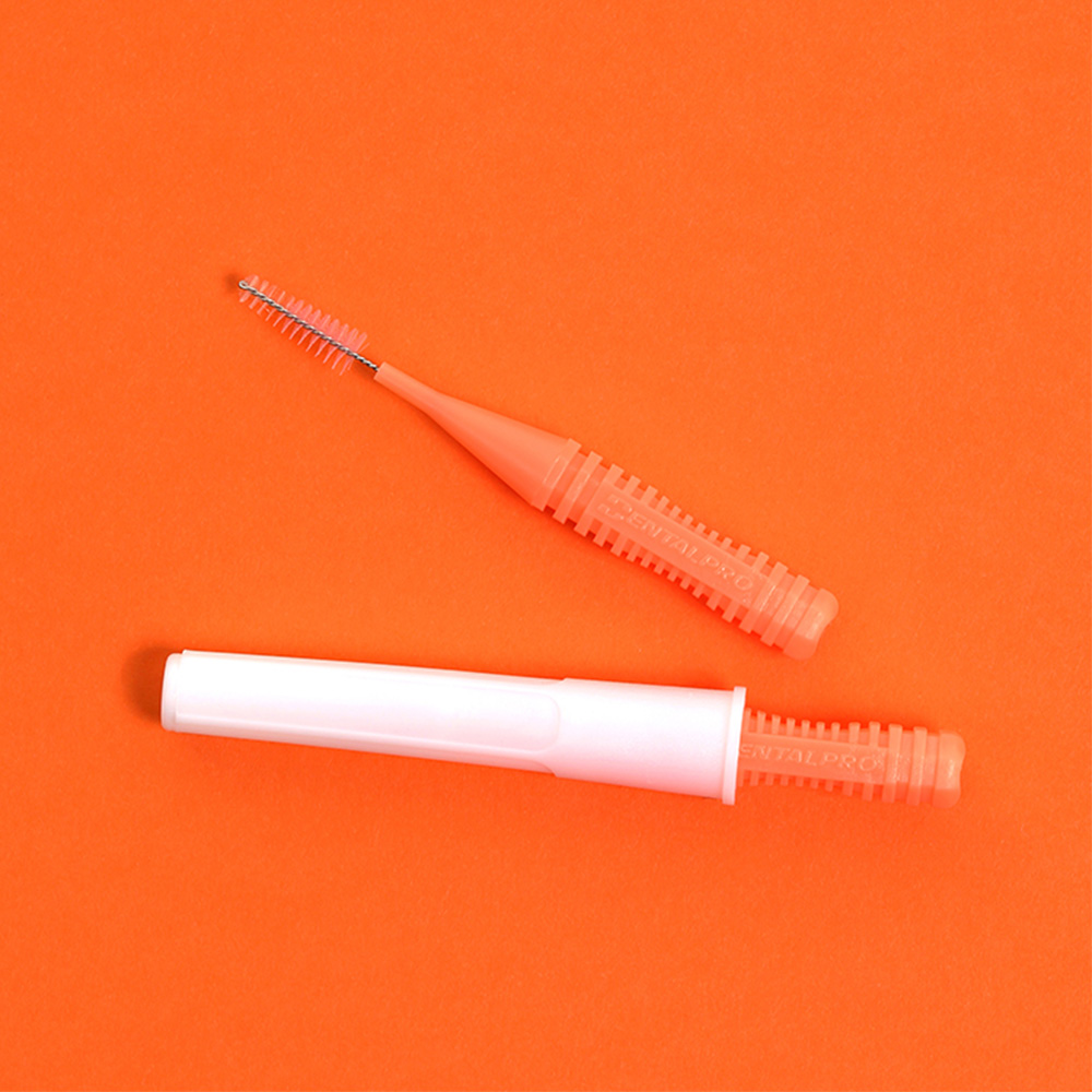 덴탈프로 치간 칫솔 아기 유아 어린이 휴대용 대용량 교정용 교정 어금니 일회용 치실 10p