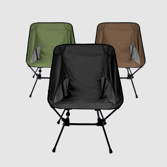 KOOLMAN 쿨맨 캠핑 의자 백패킹 스퀘어 경량 체어 접이식 숏, 올리브그린, 1개