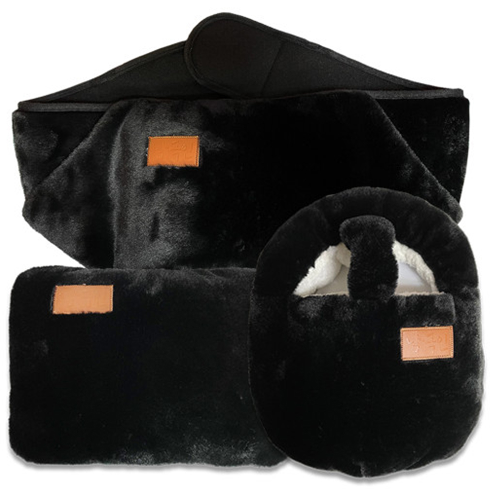 밍크 그레이 풀세트 3종 발온열기 발 온수 찜질기 온열 전기 찜질팩 충전식 수족냉증