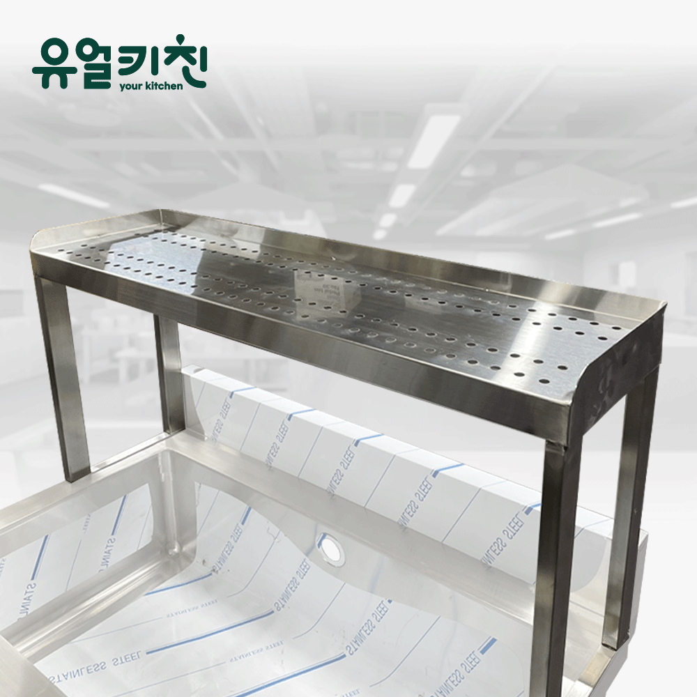 업소용싱크대용 악세사리 씽크선반 제작 SUS304 A형 600 선반 - 메인 이미지