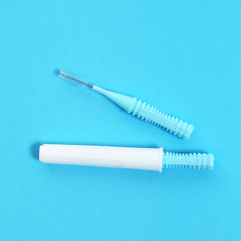 덴탈프로 치간 칫솔 아기 유아 어린이 휴대용 대용량 교정용 교정 어금니 일회용 치실 10p