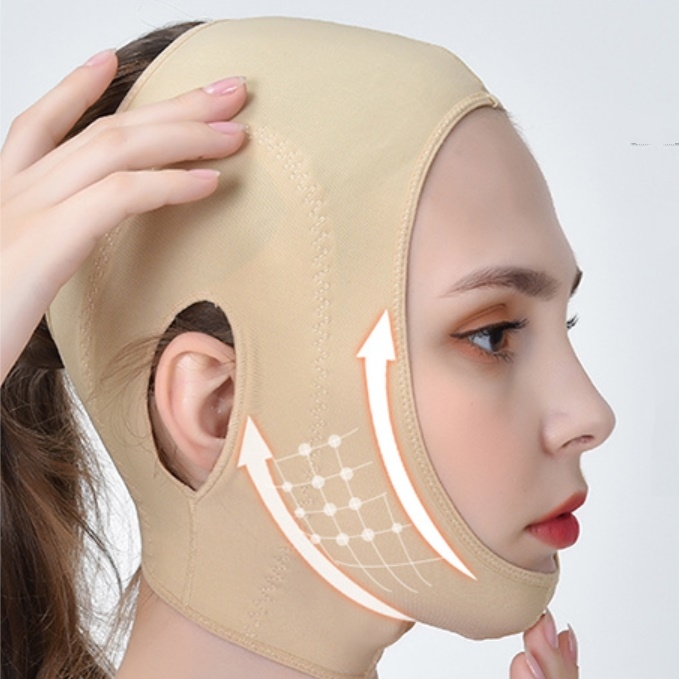 얼굴탄력밴드 처진얼굴리프팅 턱살밴드 턱선리프팅