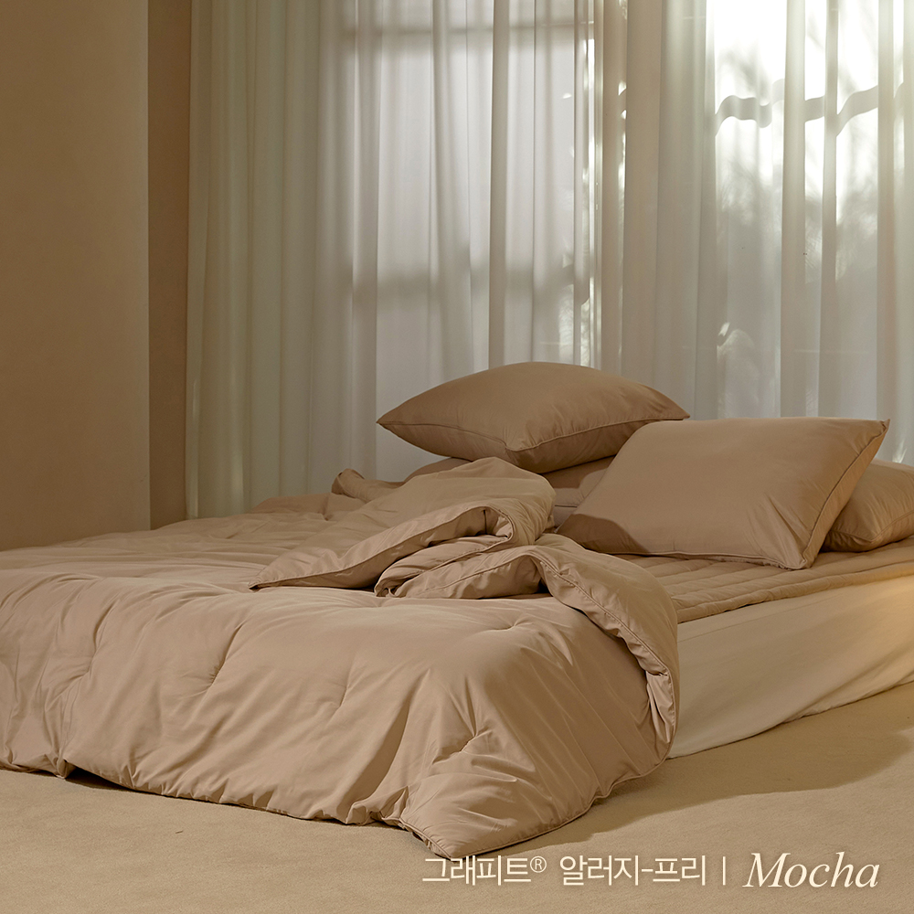 [시즌오프] 호무로 그래피트 알러지프리 극세사 자가발열 겨울 패드 SS