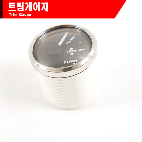 트림게이지/Trim Gauge...FRP 콤비 보트 트림 게이지 콘솔 마린용품 보트용품 - 상품 이미지