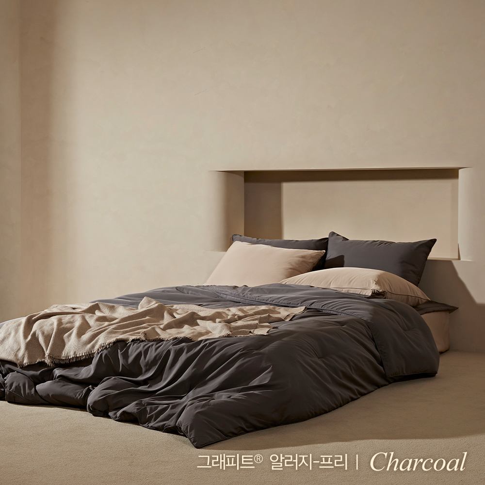 [시즌오프] 호무로 그래피트 알러지프리 극세사 자가발열 겨울 패드 SS