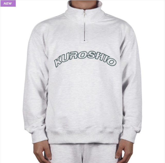 쿠로시오 오리지널 하프집업 풀오버 맨투맨 낚시복 낚시티 낚시의류 M,L,XL - 상세 이미지 4