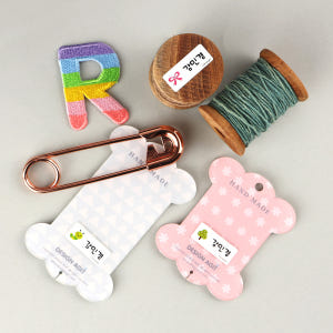 네임스티커 방수 이름스티커 이름표스티커 어린이집 플레인 데이지 모양 한글... 실사용 후기 | 효과 있을까? - 상품 이미지 4