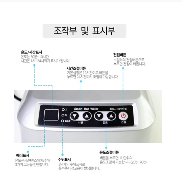 전기 온수매트온도조절기 온수보일러 기계 히터
