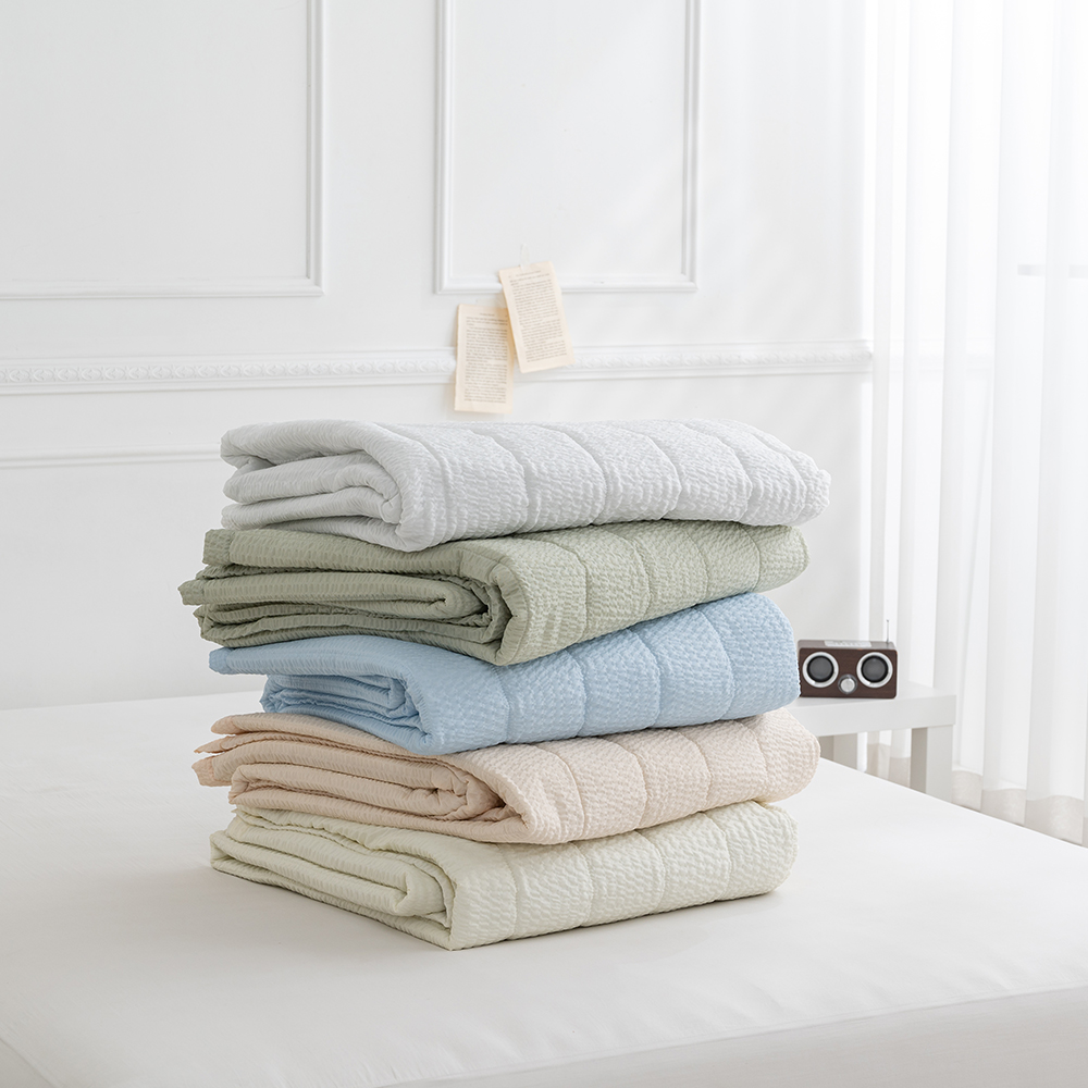 아르일랑 시어서커 초경량 카페트 여름 침구 침대 밴딩 패드 컴포트 SS