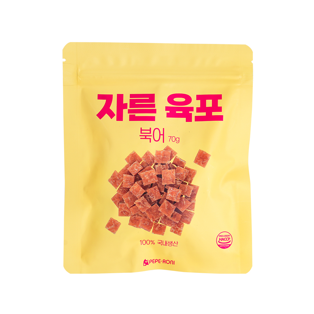 페페로니 자른육포 북어 70g - 메인 이미지