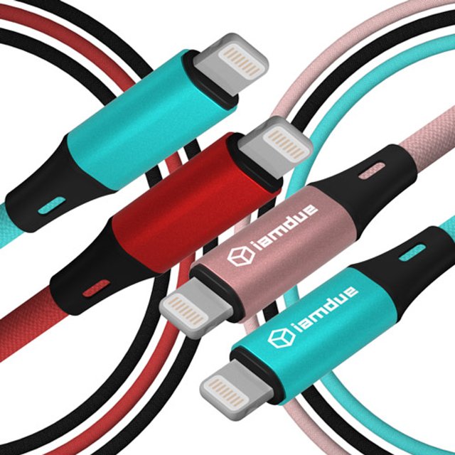 시폰 아이폰 8핀 케이블 고속 충전 50cm