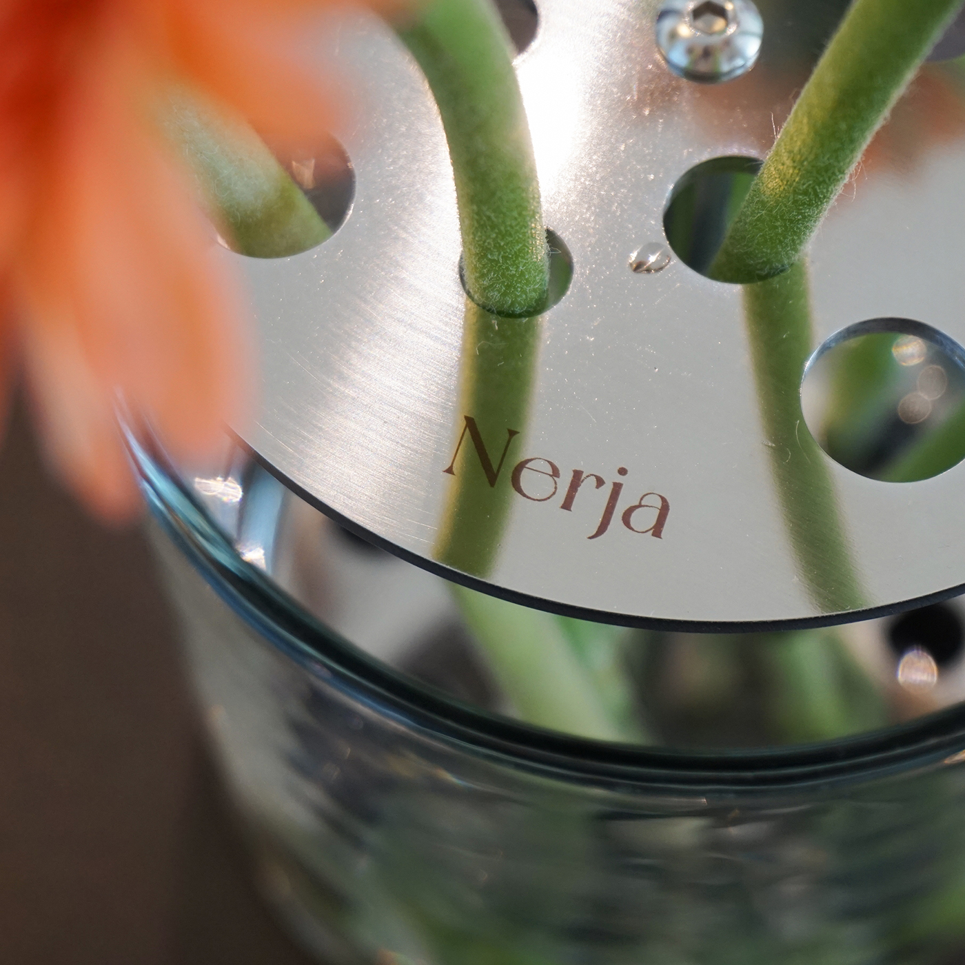 네르하 이케바나 화병 유리 꽃꽂이 화병 꽃병