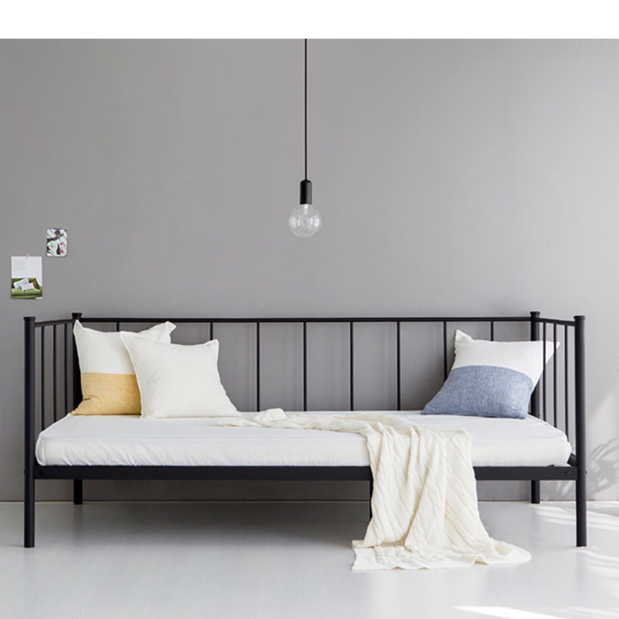 원룸침대 철재 자취방침대 푹신한 고등학생 자취생