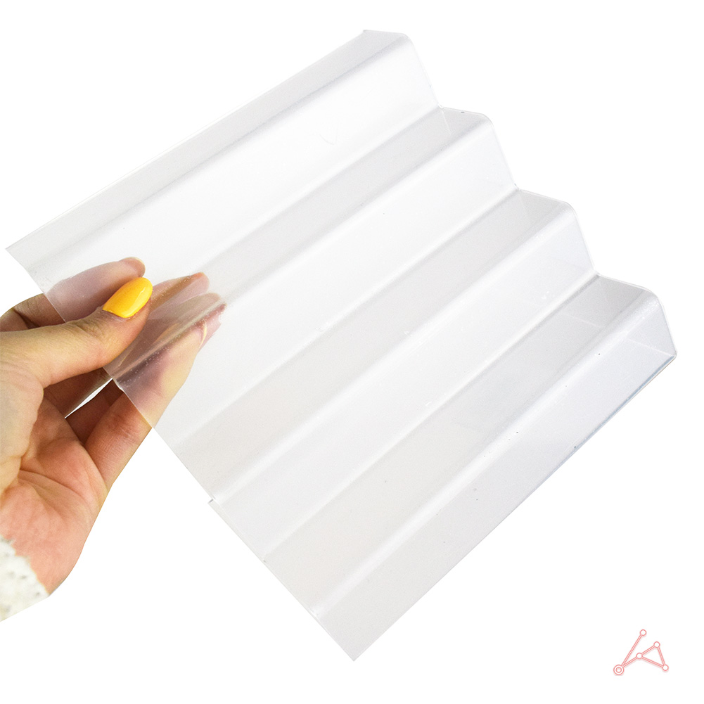 계단식 아크릴 전시대 진열대 거치대 받침대 받침 경사 계단형 15cm - 상세 이미지 4