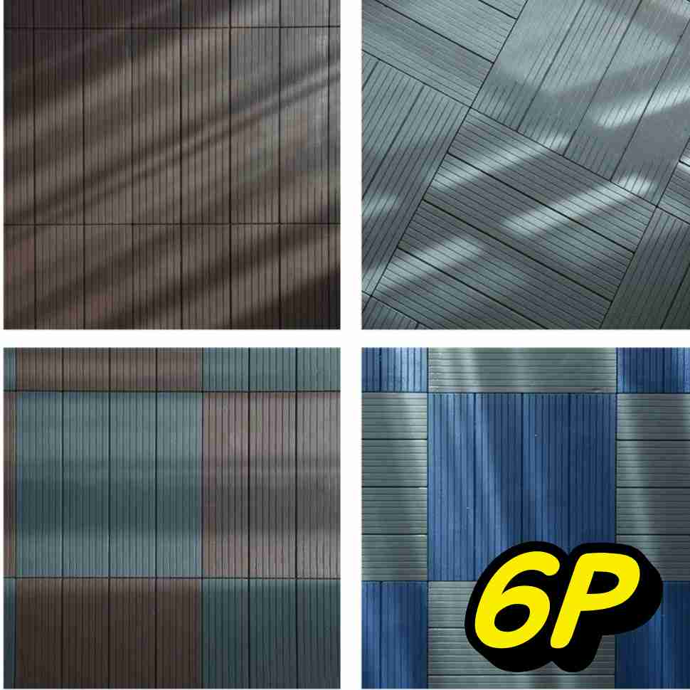 런닝머신 매트 운동기구 매트 안마의자 매트 6P - 상품 이미지