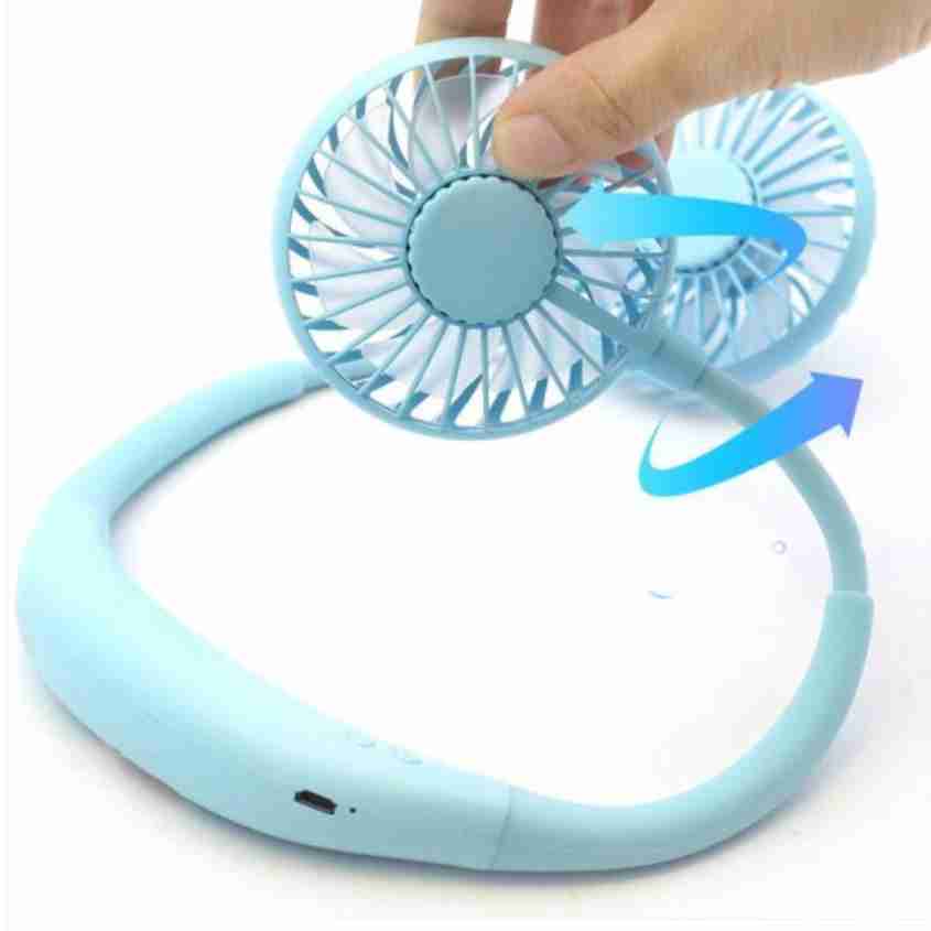 목걸이형선풍기 목에거는선풍기 여행 차박용 낚시 여행용선풍기