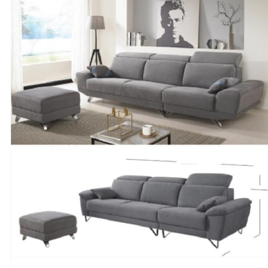 4인용 와이드 소파 북유럽 편한 매장 디자인소파