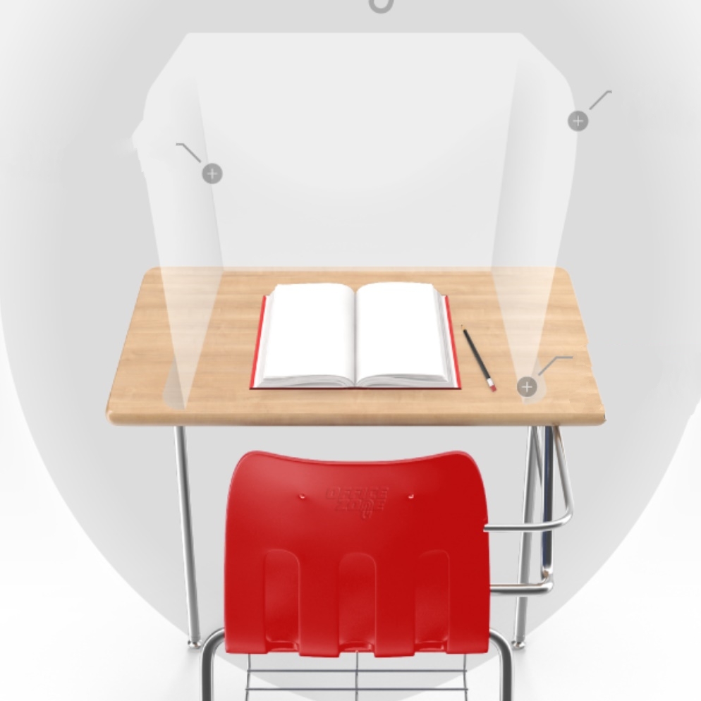 코로나 투명 아크릴 ㄷ자 칸막이 이동식 가림막 음식점 칸막이 접이식 가림막 식당용 식당