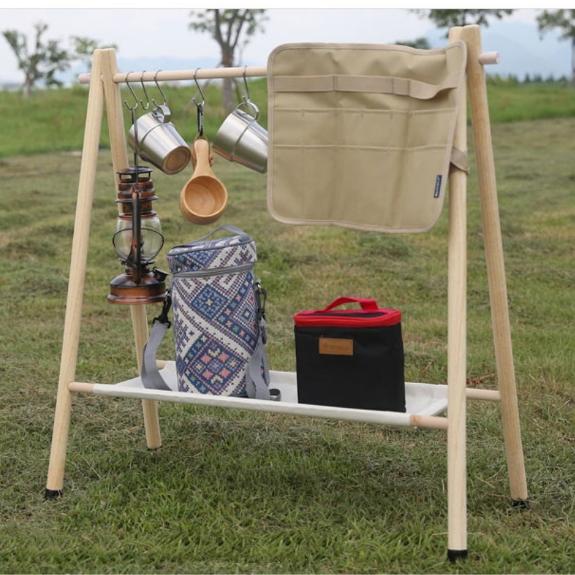 원목 인디언행어 세트 감성 캠핑용 나무 캠핑 우드 행어