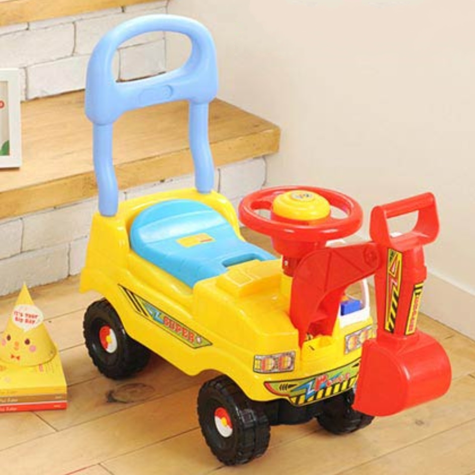 포크레인 붕붕카 중장비 붕붕카 집게차 자동차 장난감 돌아기 선물