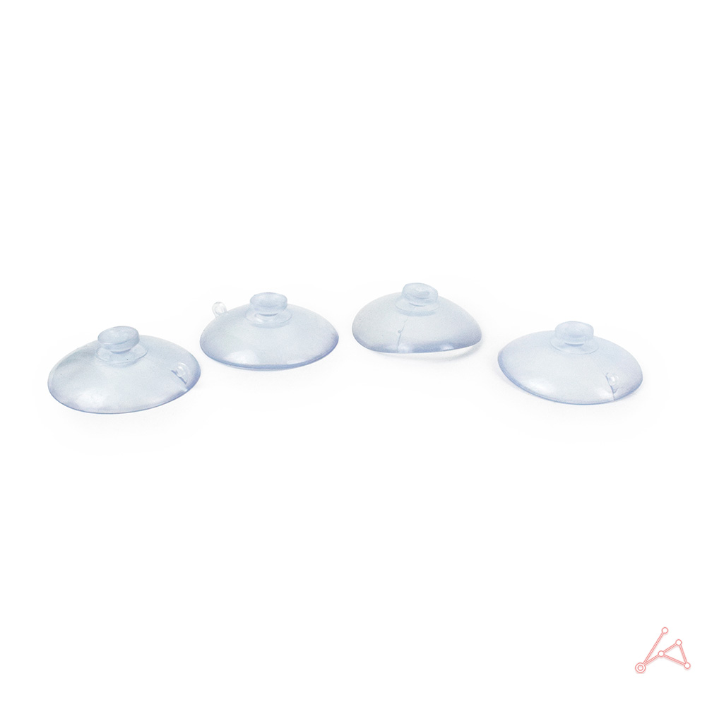 유리 흡착판 흡착 압착 고무 압축 큐방 4.5cm 4개입 - 상세 이미지 3