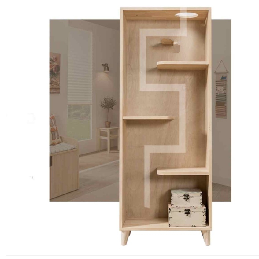 고급 원목 거실 장식장 우드 장식장 도자기 상패 트로피 진열장