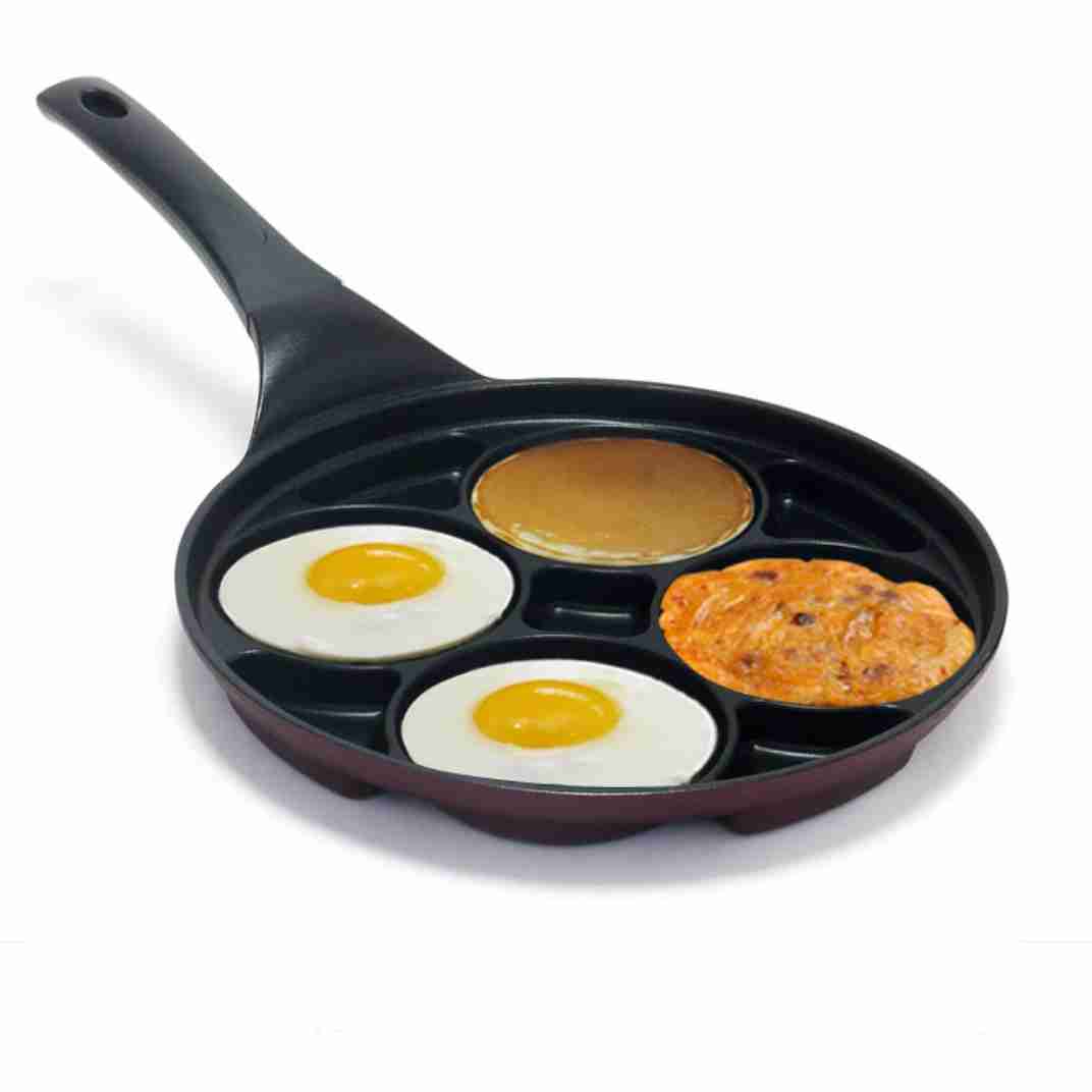 4구 달걀 나눔 후라이팬 오믈렛팬 김치전팬 호떡 팬케이크