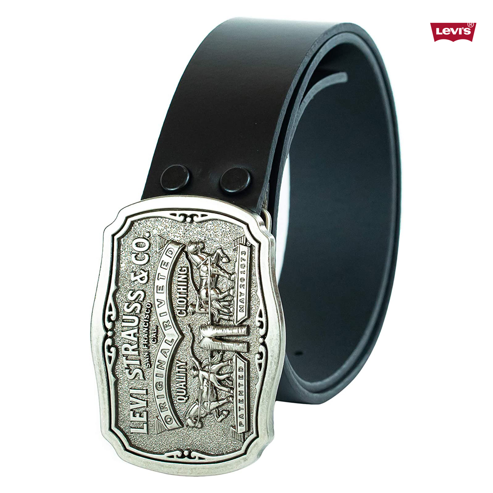 리바이스 남성 벨트 캐주얼 11LV02P6 블랙