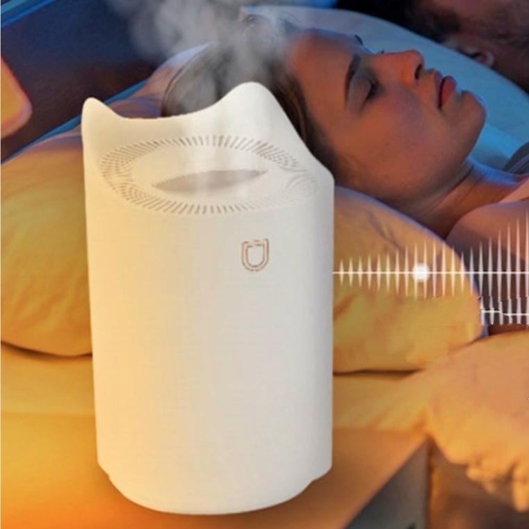 조용한 가습기 침실가습기 작은방 자취방 원룸 조명가습기