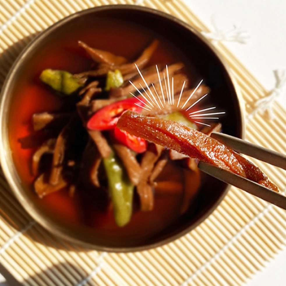 여행용반찬 오징어장조림 맛있는장조림 1인반찬 미니 3팩 - 상품 이미지