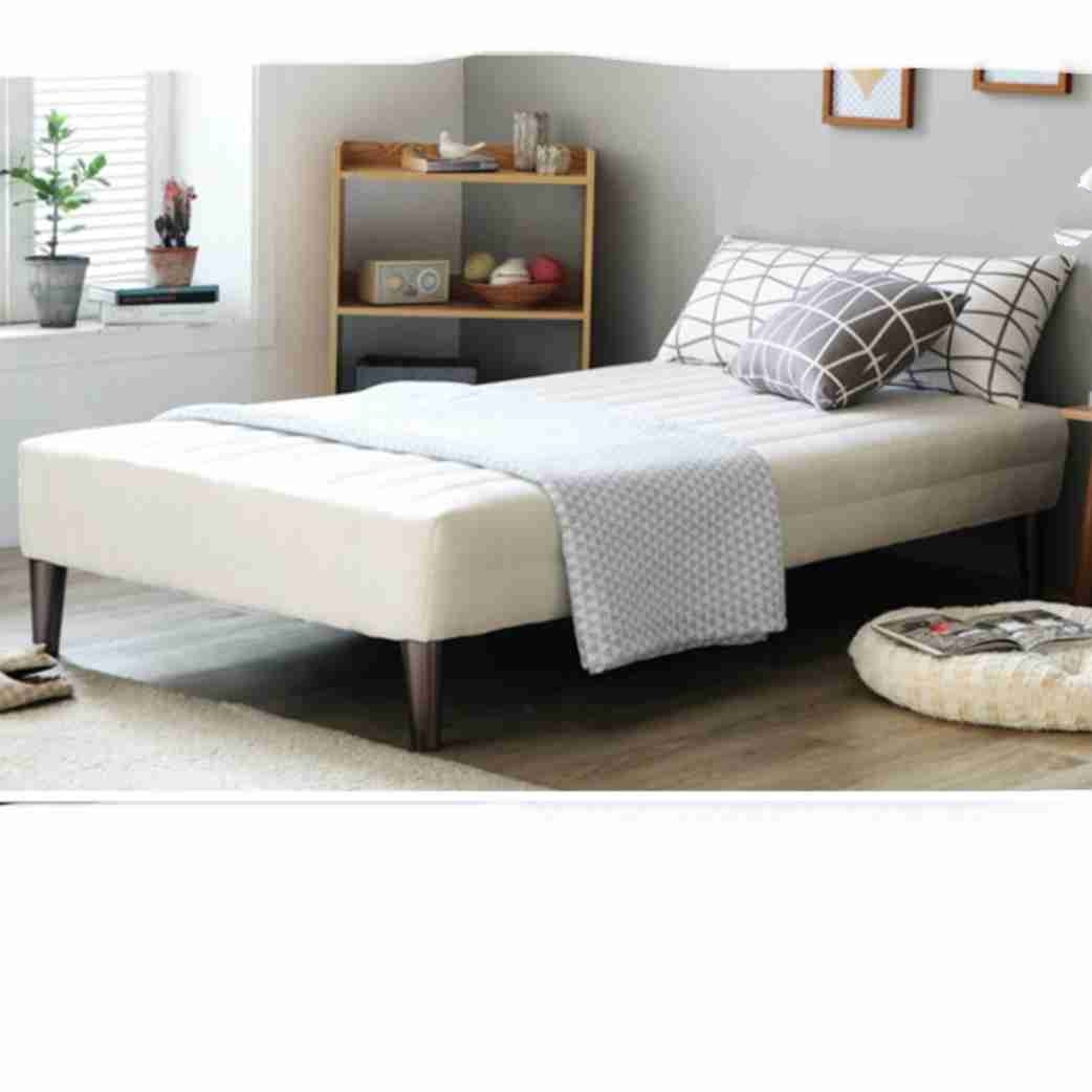 원룸침대 매트리스 일체형 푹신한 자취방침대 미니 싱글 침대