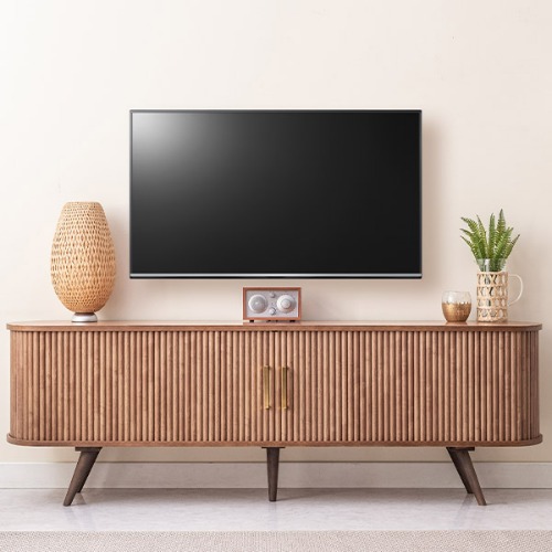 템파보드거실장 템파보드수납장 높은tv서랍장