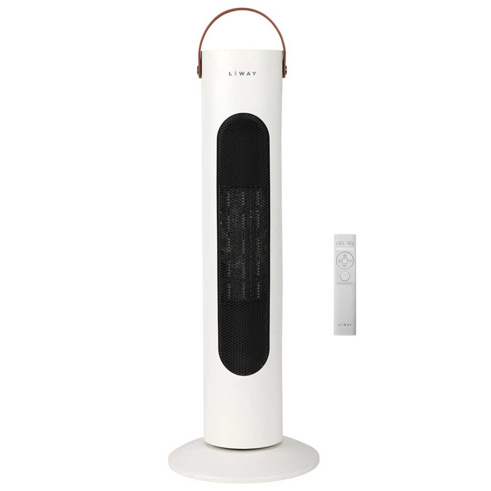 리웨이 히팅팬 에어스핀 리모컨 PTC 온풍기 가정용 히터