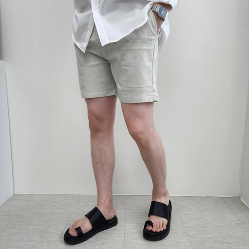 (SALE)남자린넨팬츠 반바지 빅 사이즈 숏팬츠 제품 이미지