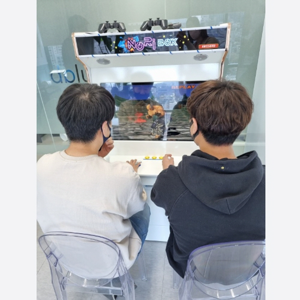 노리박스 32 스탠드형 오락실게임기 레트로게임기 DX팩 TV수신 - 상세 이미지 4