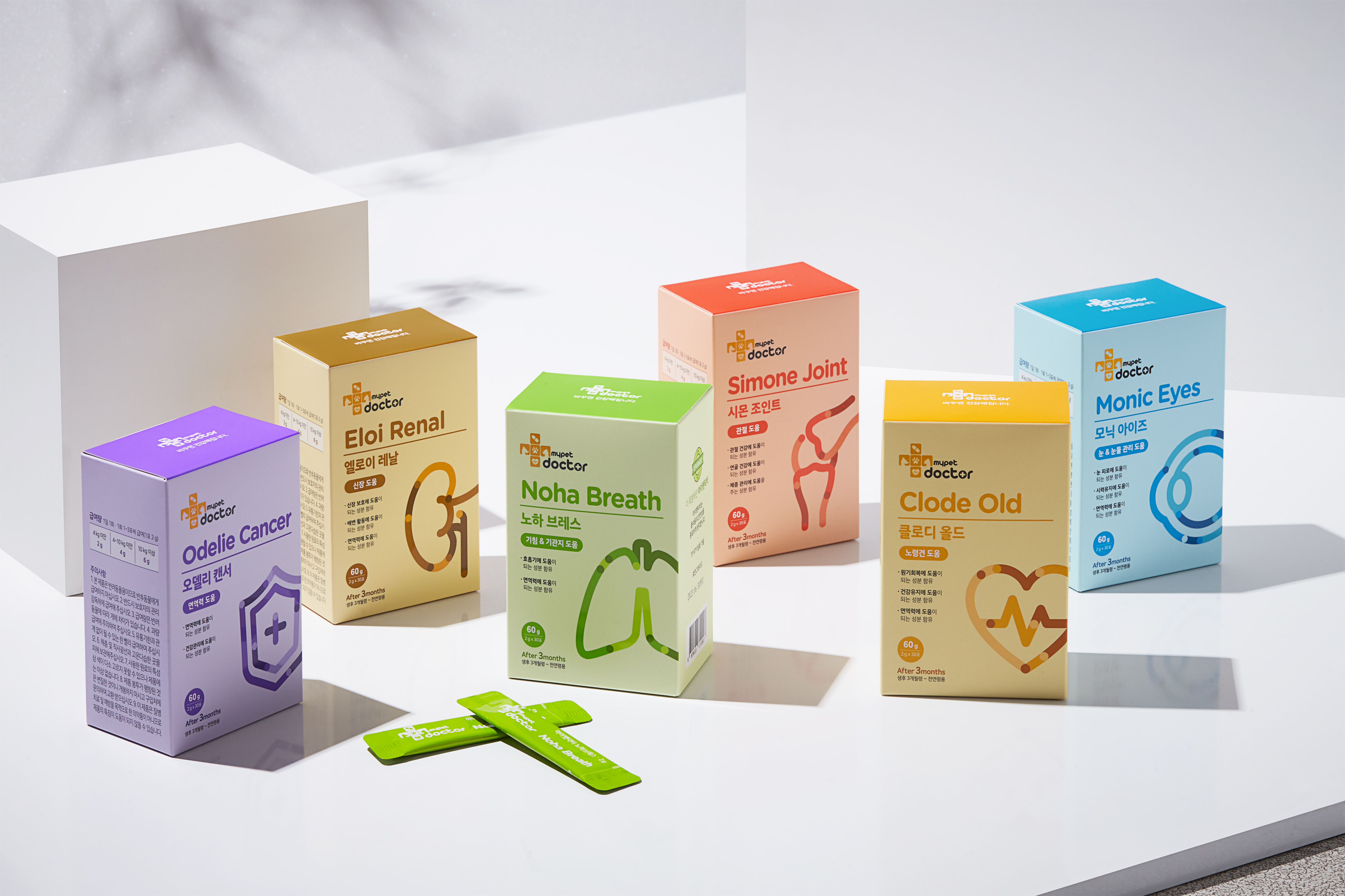 마이펫닥터 모닉아이즈 강아지 고양이 영양제 눈 눈물관리 눈물자국 눈건강, 60g, 1ea - 상세 이미지 3