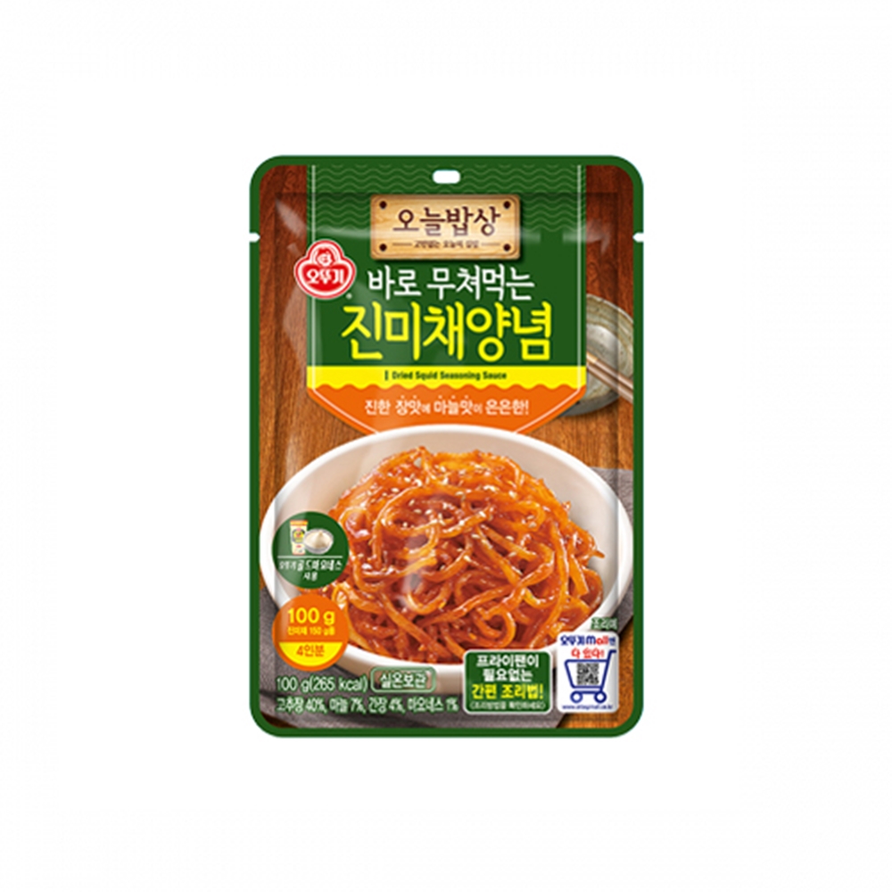 오뚜기 오늘밥상 생깻잎무침양념 100g - 상세 이미지 5